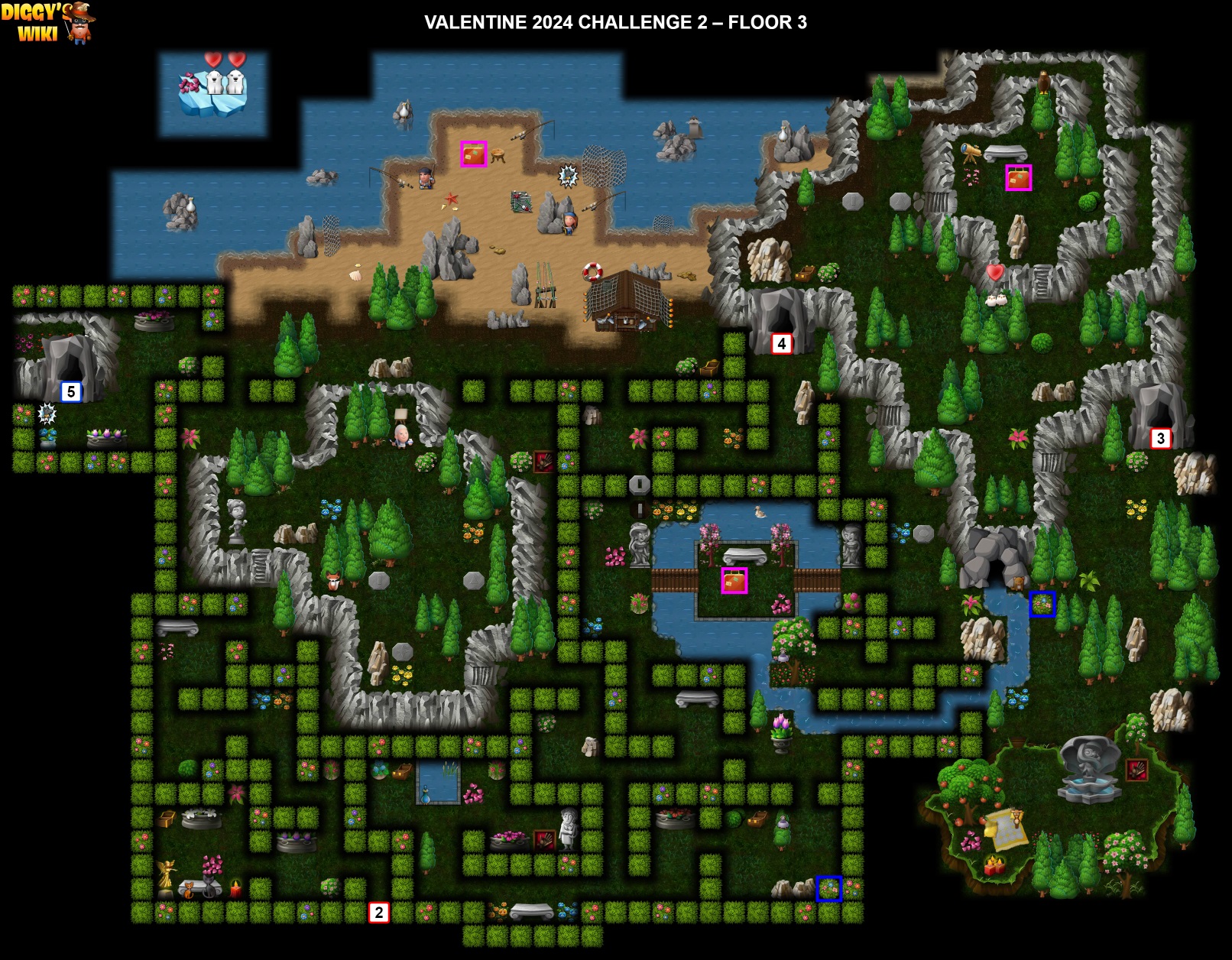 Valentine 2024 Challenge 2 Valentine 2024 Diggy's Adventure Diggy